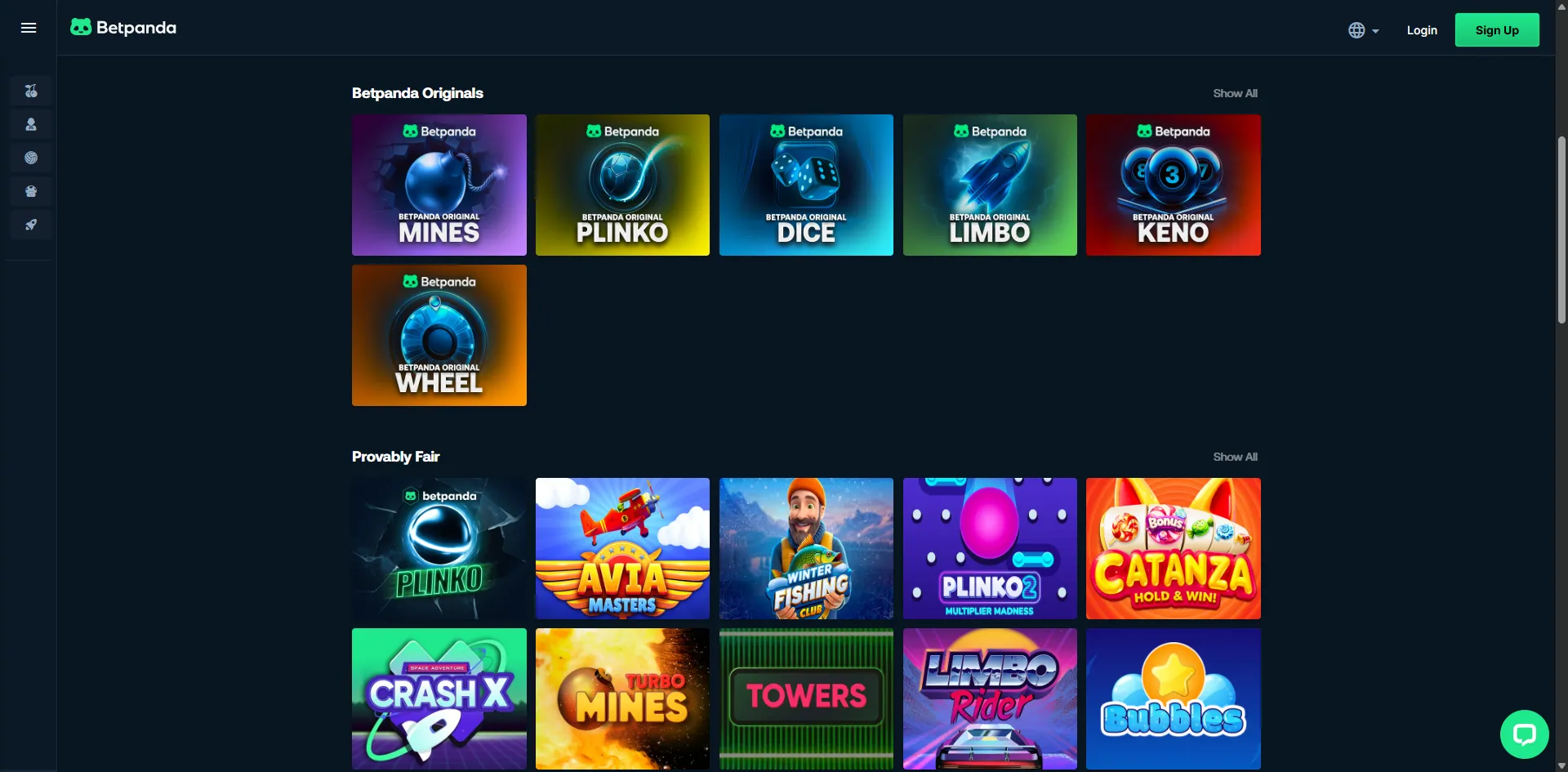 Blaze login oficial