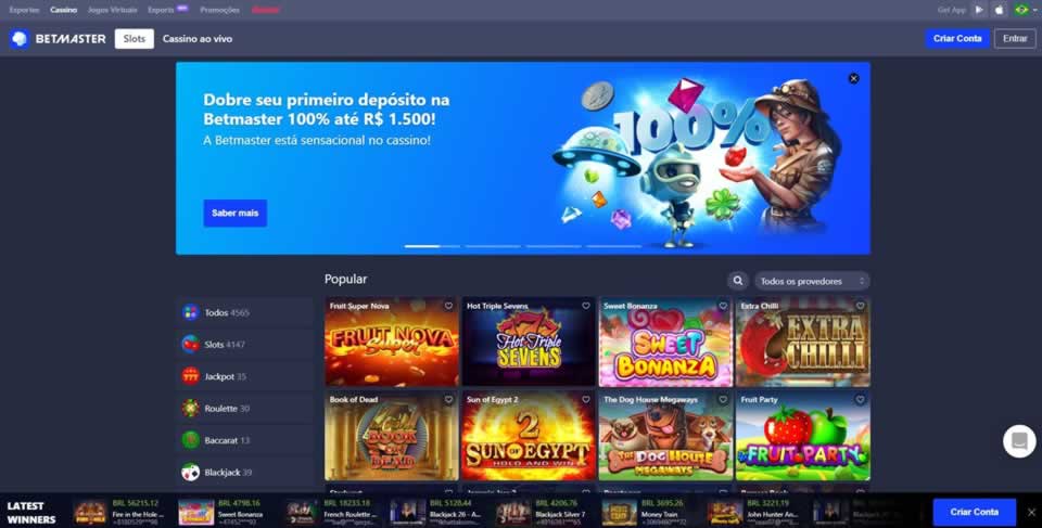 Betfair login bônus